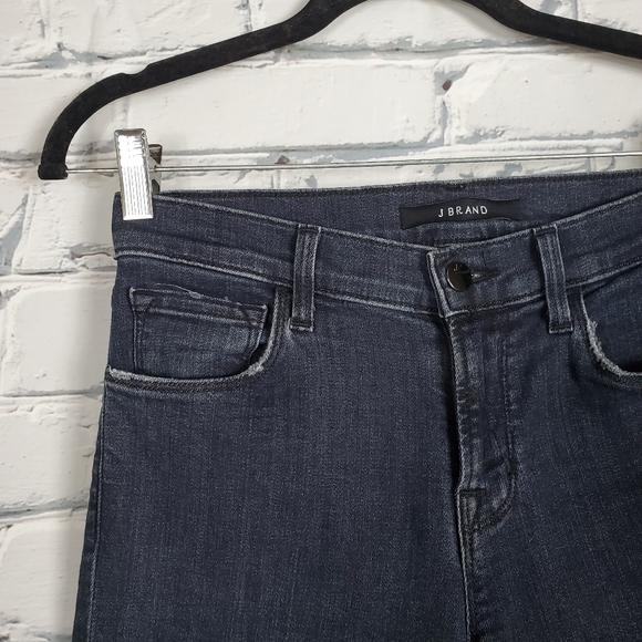 J Brand Capri Skinny Jeans in Atlantique - Picture 3 of 8